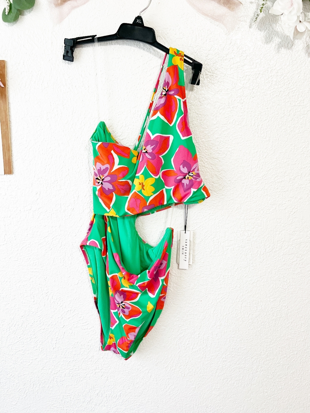 NWT Anthropologie Sanctuary Mio Super Bloom Floral One Piece Swimsuit - Picture 6 of 13